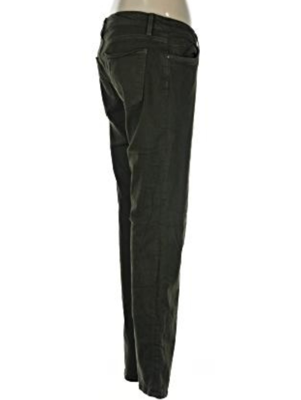Kut from the Kloth Olive Green Low-rise Boyfriend Straight Jeans Size 8